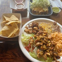 Pollo Asado Plate