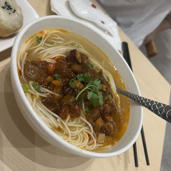 Shanghai Taste - Shanghai Noodles with Chili Soybean Paste - this was alright. I wouldn't order it again. - Shanghainese Near Me - Plano, Texas Shanghai Taste - Shanghai Noodles with Chili Soybean Paste - this was alright. I wouldn't order it again. - Shanghainese Near Me - Plano, Texas