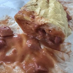 Juneau's Sandwich Shop - They're famous hotdog, Poboy