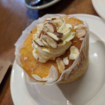 Domain & Ayr - Orange and almond GF muffin - Cafes Near Me - Auckland, AUK