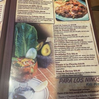 La Cabana Restaurant - Menu - Mexican Near Me - Acton, California