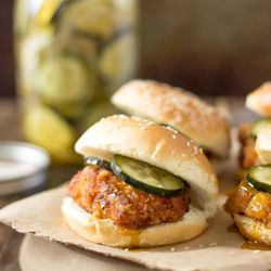Memphis2Miami - Chicken Glazed Caramel Sliders