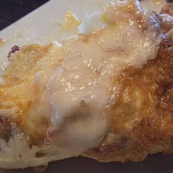 Hennessey's Grill - Overcooked Omelette. The Bacado Omelette. Meh - Juice Bars & Smoothies Near Me - Seal Beach, California