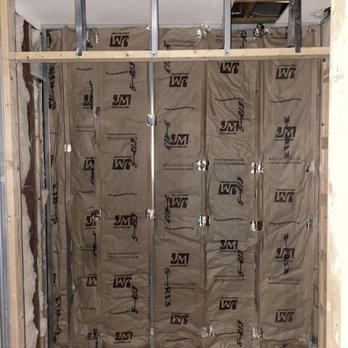 A Plus Attic Services - Batt insulation on wall - Insulation Installation Near Me - Fort Lauderdale, Florida