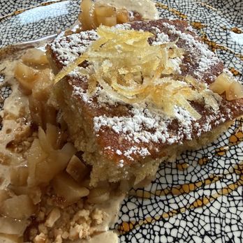 Grezi - Lemon Almond cake - New American Near Me - Buffalo, New York Grezi - Lemon Almond cake - New American Near Me - Buffalo, New York