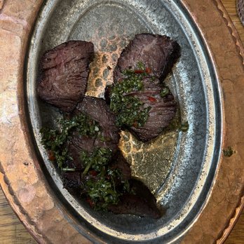 AMBAR Restaurant, Capitol Hill - Grilled hanger steak - Modern European Near Me - Washington, DC, District of Columbia