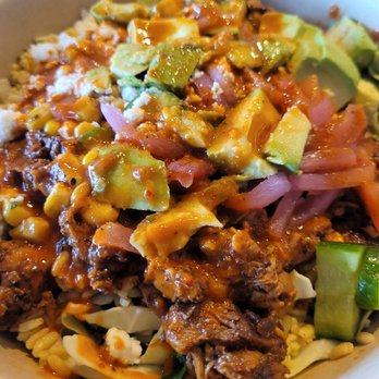 CAVA - Harissa Chicken and Avocado bowl - Mediterranean Near Me - Nottingham, Maryland