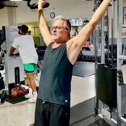 Boldfitness - Overhead ring extensions are advanced exercise for developing bullet proof rotator cuffs in coordination with the trapezius & rhomboids