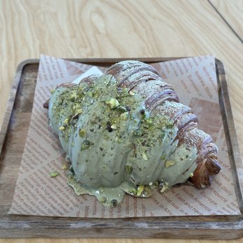 Teaish & Coffee - Pistachio Cronut, better when warmed up! - Coffee & Tea Near Me - Buena Park, California Teaish & Coffee - Pistachio Cronut, better when warmed up! - Coffee & Tea Near Me - Buena Park, California