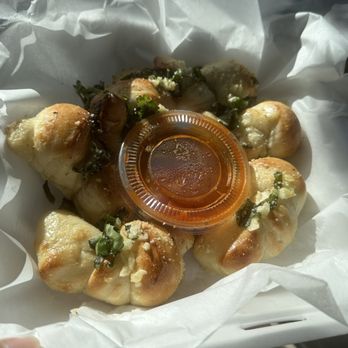 Dino's Pizza Kitchen - 6 Piece Garlic Knots - Pizza Near Me - Livermore, California
