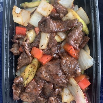 Bao Gogo - M4. Black Pepper Beef ($16) - Szechuan Near Me - Alpharetta, Georgia Bao Gogo - M4. Black Pepper Beef ($16) - Szechuan Near Me - Alpharetta, Georgia