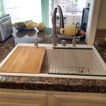 All American Plumbing - Cutting board and rolling grate accessory that came with the sink - Plumbing Near Me - Poway, California