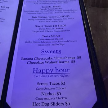 Luis Rey's - Menu, January 2020 - Burgers Near Me - Pala, California