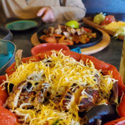 Pancho & Lefty's OC - Nothing better than fajitas and taco salad