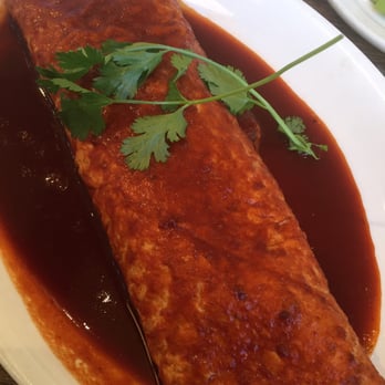 Cafe Pasqual's - Yummy breakfast bean burrito! - Vegetarian Near Me - Santa Fe, New Mexico