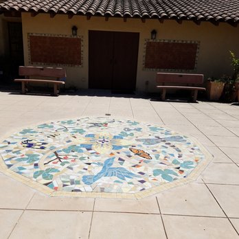 Ojai Valley Museum - Embedded mosaic in the back courtyard. - Museums Near Me - Ojai, California Ojai Valley Museum - Embedded mosaic in the back courtyard. - Museums Near Me - Ojai, California