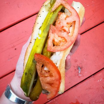 Fatso's Last Stand - The veggie dog ! Amazing ! - Hot Dogs Near Me - Chicago, Illinois Fatso's Last Stand - The veggie dog ! Amazing ! - Hot Dogs Near Me - Chicago, Illinois