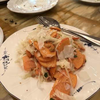 Mother Wolf - INSALATA DI CACHI - fennel with persimmons - Italian Near Me - Los Angeles, California Mother Wolf - INSALATA DI CACHI - fennel with persimmons - Italian Near Me - Los Angeles, California