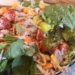 An excellent organic salad