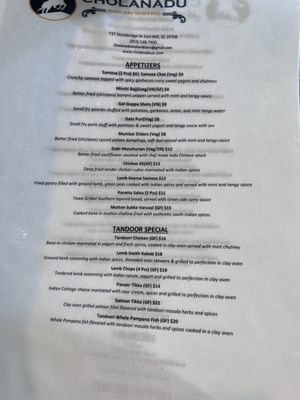 Menu photo 4 Cholanadu Indian Bistro Fort Mill, SC Menu photo 4 Cholanadu Indian Bistro Fort Mill, SC