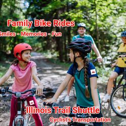 Illinois Trail Shuttle - Family bike rides bring out the best in people
