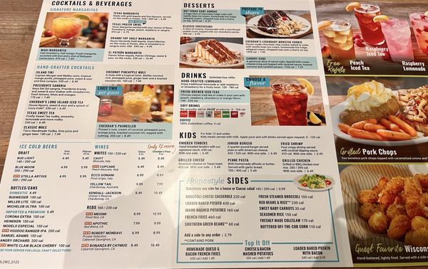 Menu photo 2 Cheddar's Scratch Kitchen San Antonio, TX
