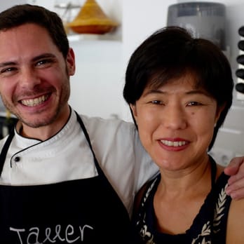 Taller Andaluz de Cocina - Chef Victor with my wife. - Cooking Schools Near Me - Seville, SE Taller Andaluz de Cocina - Chef Victor with my wife. - Cooking Schools Near Me - Seville, SE