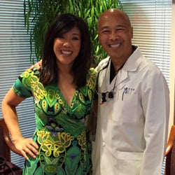 San Mateo Center for Cosmetic Dentistry - As someone who says "good morning" on TV everyday, I need my smile to be as bright as each day promises to be! Thank you Dr. Wong.