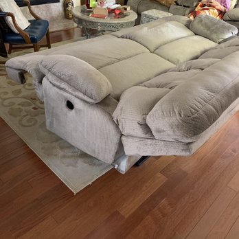 Ashley Store - The sofa, which my parents bought 10 months ago, is stuck in recline and is now unusable - Furniture Stores Near Me - Houston, Texas Ashley Store - The sofa, which my parents bought 10 months ago, is stuck in recline and is now unusable - Furniture Stores Near Me - Houston, Texas