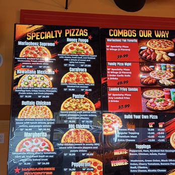 Mariacheez - Menu - Pizza Near Me - Las Vegas, Nevada Mariacheez - Menu - Pizza Near Me - Las Vegas, Nevada
