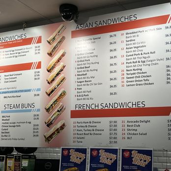 Best Baguette - menu price update for vietnamese sandwiches as of 11/11/2023 - Vietnamese Near Me - Beaverton, Oregon