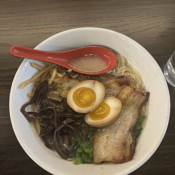 Gaku Ramen - Tonkotsu ramen with marinaded egg - Ramen Near Me - Fort Collins, Colorado