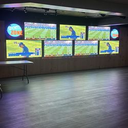 The Sports Zone - New amazing wall tv. !