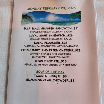 Ocean Grill - Lunch Specials 2/23/26 - Seafood Near Me - Vero Beach, Florida Ocean Grill - Lunch Specials 2/23/26 - Seafood Near Me - Vero Beach, Florida