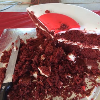 Arizona Birthday Cakes - The cake literally crumbled when the slices were cut. - Caterers Near Me - Mesa, Arizona