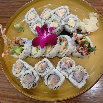 Morimoto - California Roll, Soft Shell Crab Roll, Yellowtail Roll - Japanese Near Me - Las Vegas, Nevada Morimoto - California Roll, Soft Shell Crab Roll, Yellowtail Roll - Japanese Near Me - Las Vegas, Nevada