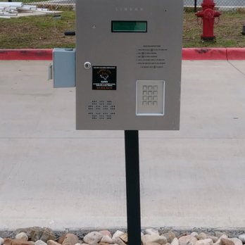Capital City Gates - Linear AE-1000 Telephone Entry & Access Control System - Fences & Gates Near Me - Austin, Texas