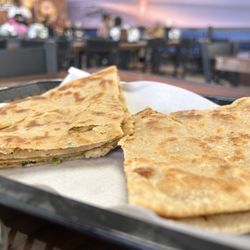 Desi Breakfast Club - Qeema paratha made with pure desi flour