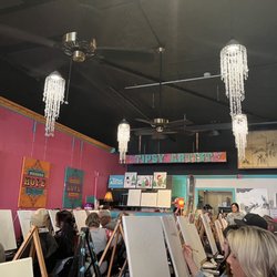Tipsy Artist - Inside of cute studio.