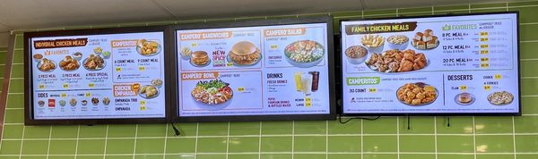 Menu photo 2 Pollo Campero Las Vegas, NV