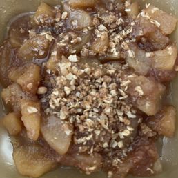 Warm apple crisp Warm apple crisp