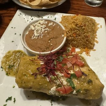 Rj Mexican Cuisine - Chimichanga De Vegetables - Mexican Near Me - Dallas, Texas