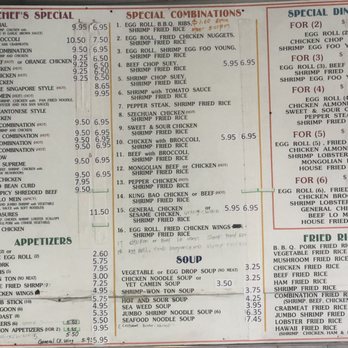 Fung's Chop Suey - Menu - Chinese Near Me - Chicago, Illinois