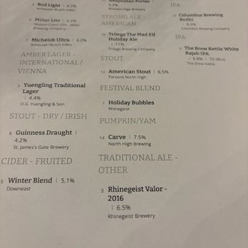 Firehouse Tavern - Beer menu - Gastropubs Near Me - Sunbury, Ohio Firehouse Tavern - Beer menu - Gastropubs Near Me - Sunbury, Ohio