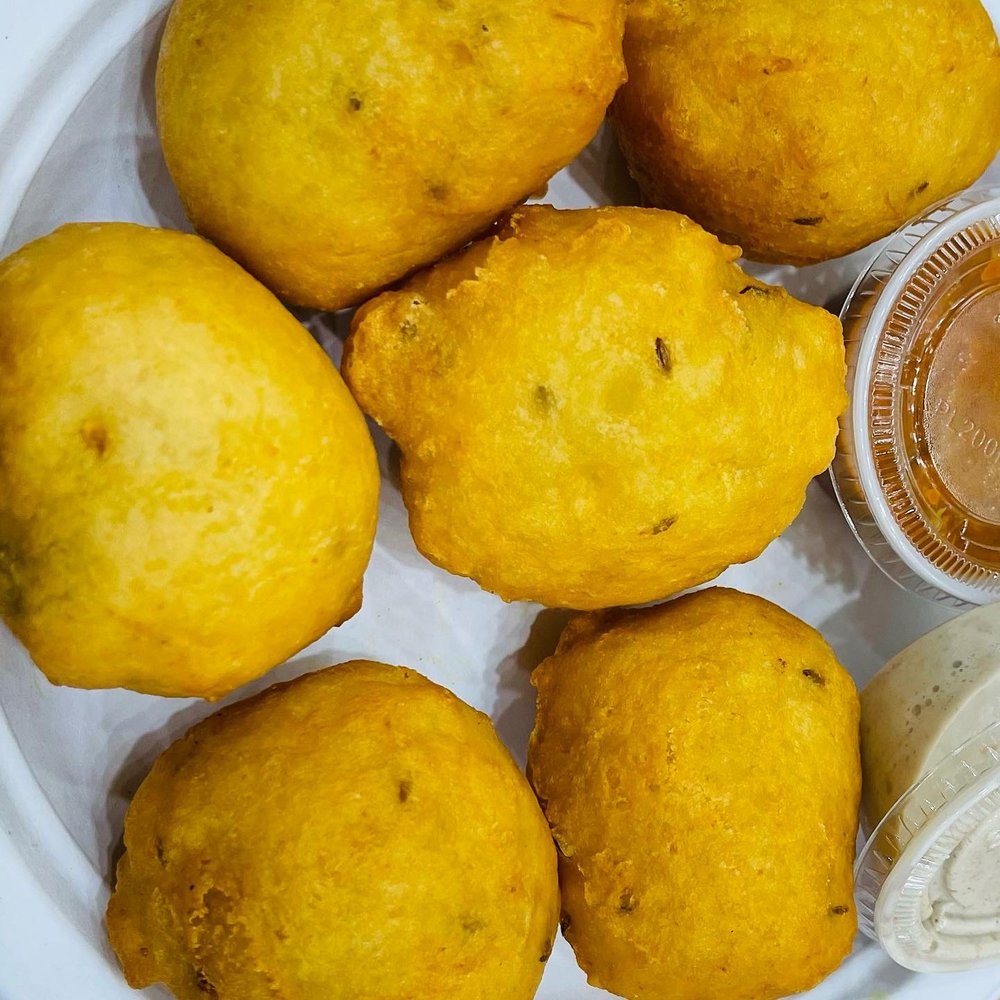 Desi Bites - Mysore bonda was ok 5/10 - Indian Near Me - Henrico, Virginia