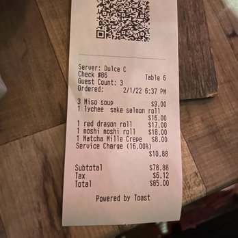 Moshi Moshi - Check! - Sushi Bars Near Me - Miami Beach, Florida