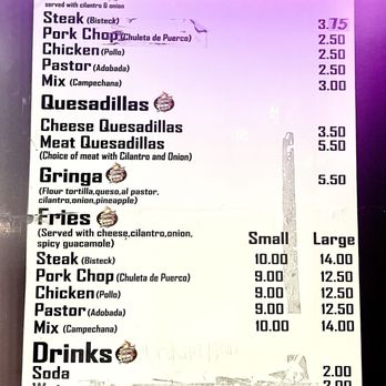 El Rapido Y Sabroso - Taco Menu - Tacos Near Me - San Diego, California El Rapido Y Sabroso - Taco Menu - Tacos Near Me - San Diego, California