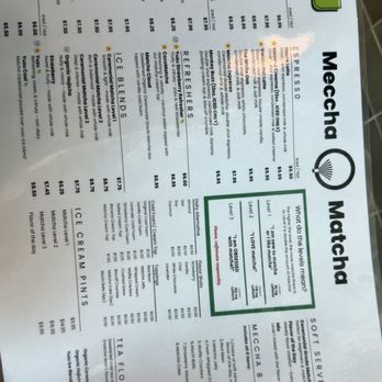 Meccha Matcha - Menu - Desserts Near Me - Long Beach, California Meccha Matcha - Menu - Desserts Near Me - Long Beach, California