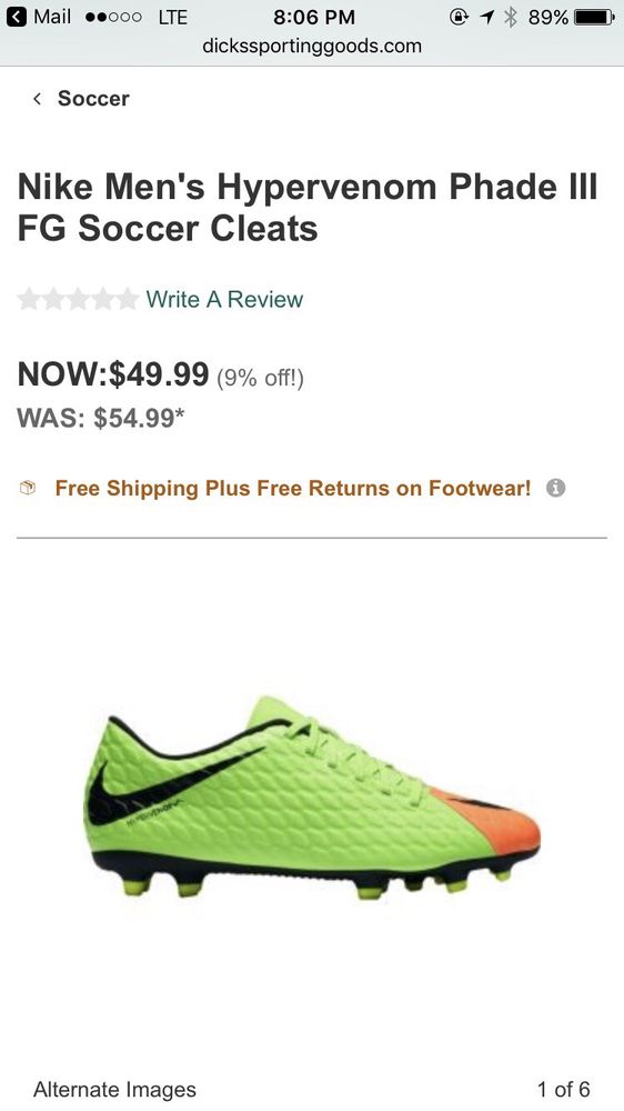nike football cleats dickssportinggoods