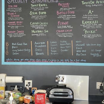 Jenny’s Place - a menu on a blackboard - Sandwiches Near Me - Marlborough, Massachusetts Jenny’s Place - a menu on a blackboard - Sandwiches Near Me - Marlborough, Massachusetts